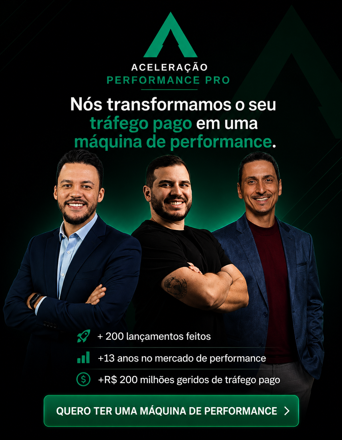 Aceleração Performance Pro — Quero ter uma máquina de performance